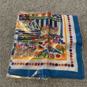 FRNCH Multicolor Floral Scarf